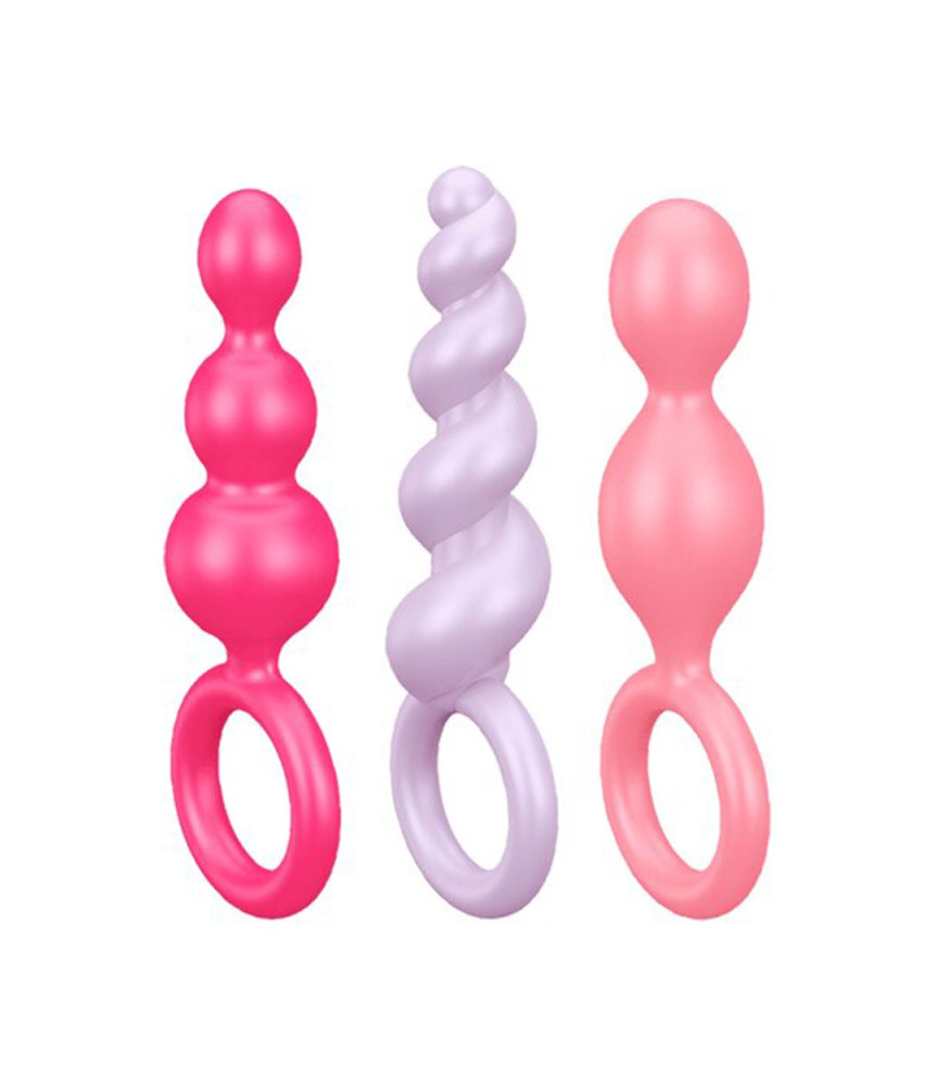 Coffret 3 plugs satisfyer couleur Booty Call - CC597160